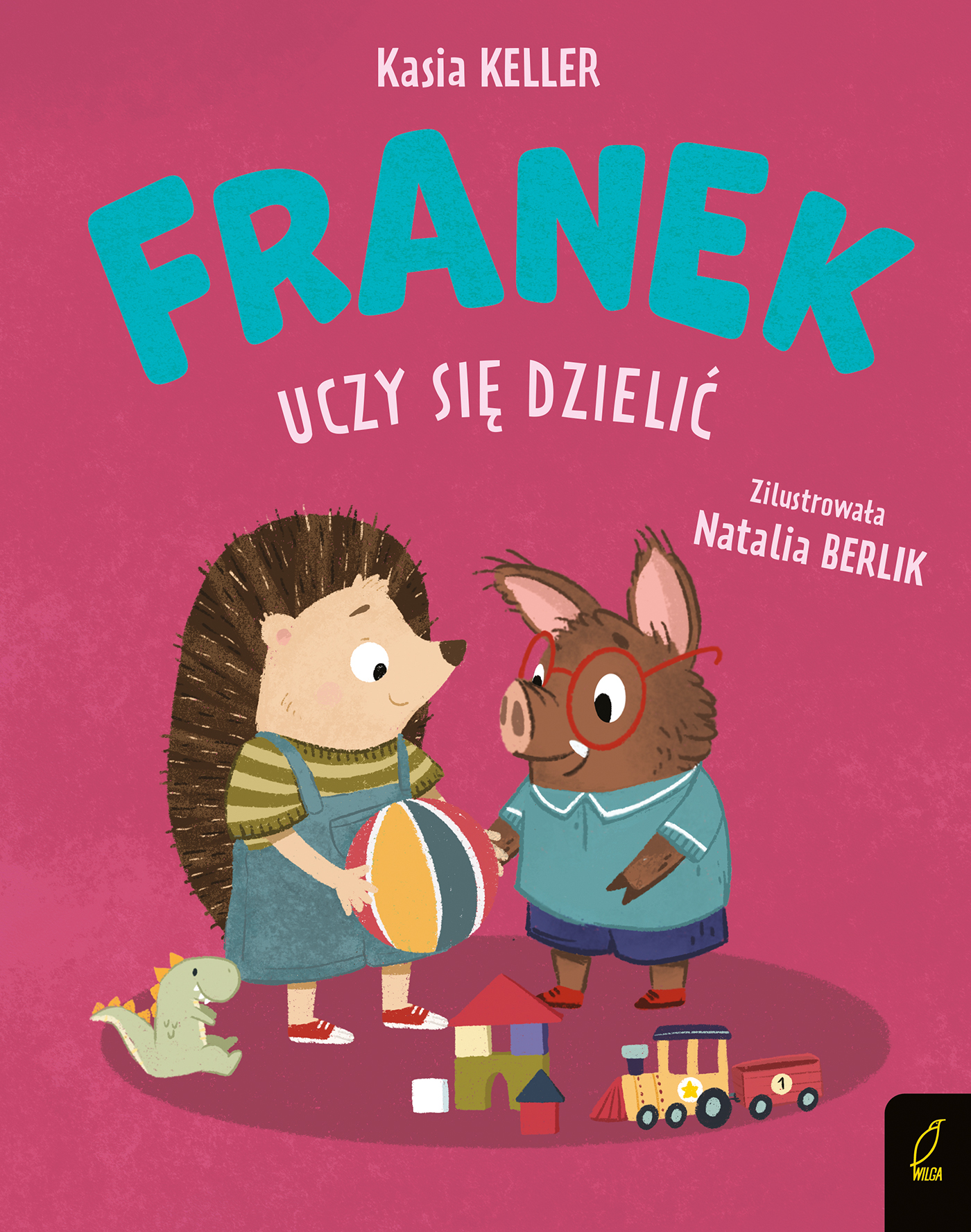 Image of Franek uczy się dzielić. Jeżyk Franek