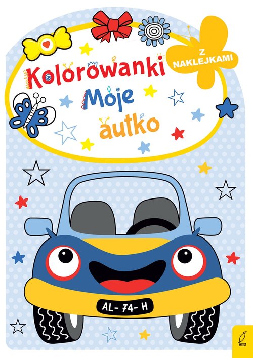 Image of Kolorowanka z wykrojnikiem Moje autko