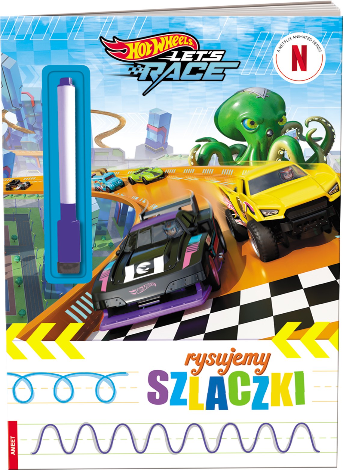 Image of Hot Wheels Rysujemy Szlaczki KSS-1601