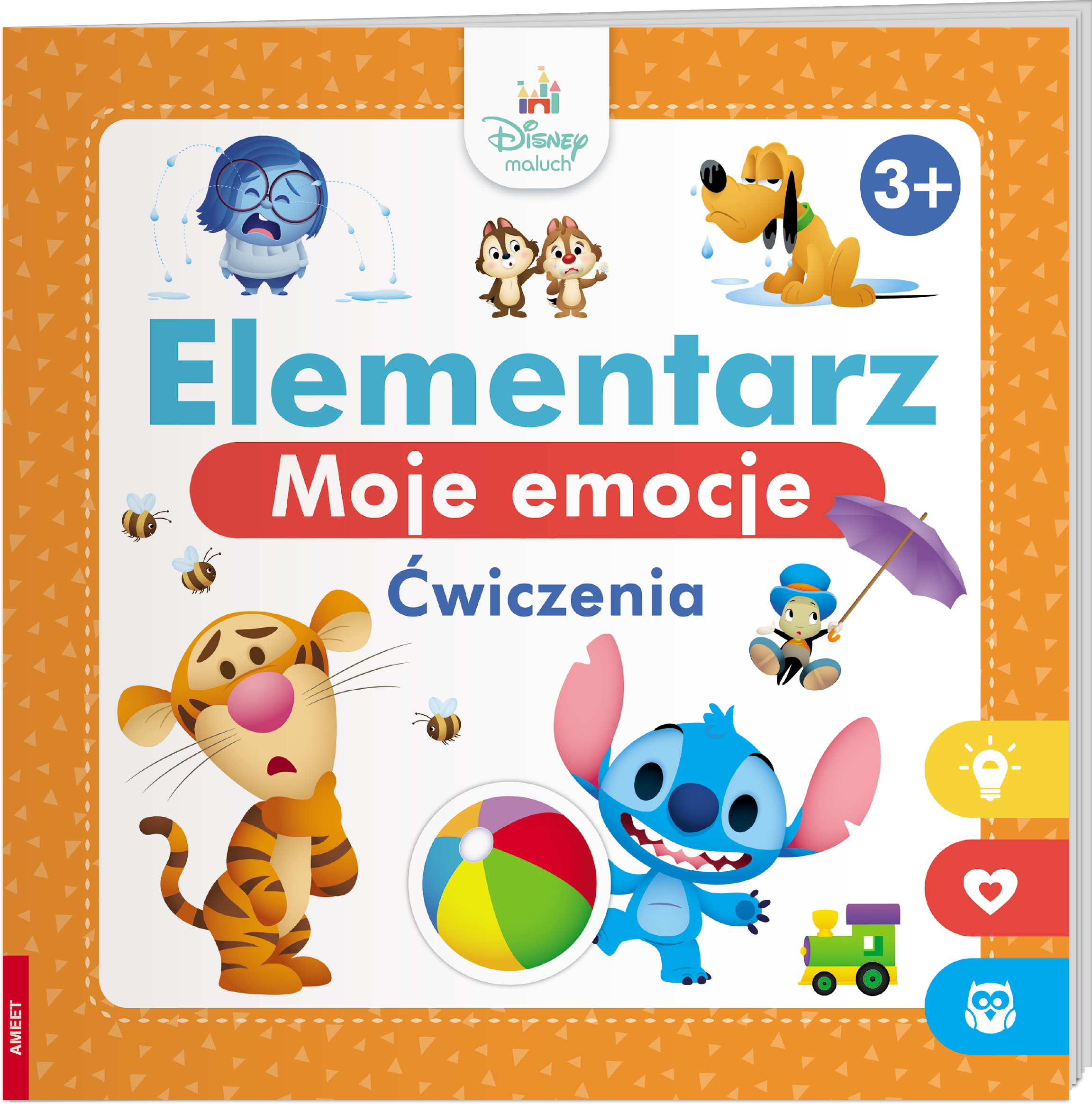 Image of Disney Maluch Elementarz Moje Emocje ćwiczenia HOP-9204S1