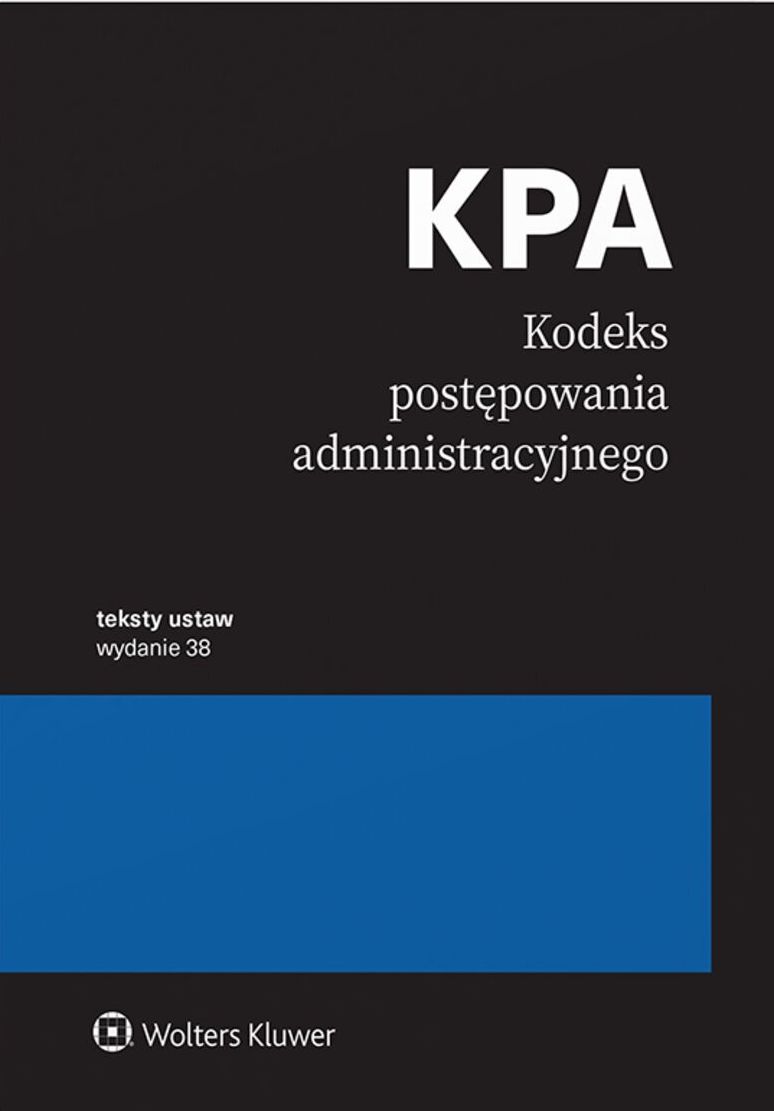 Image of Kodeks postępowania administracyjnego. Przepisy wyd. 2024