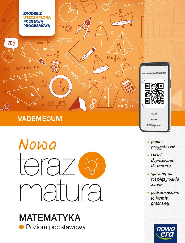 Image of Teraz matura 2024/2025 Matematyka vademecum poziom podstawowy