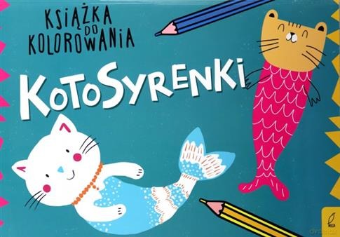 Image of Kotosyrenki. Książka do kolorowania