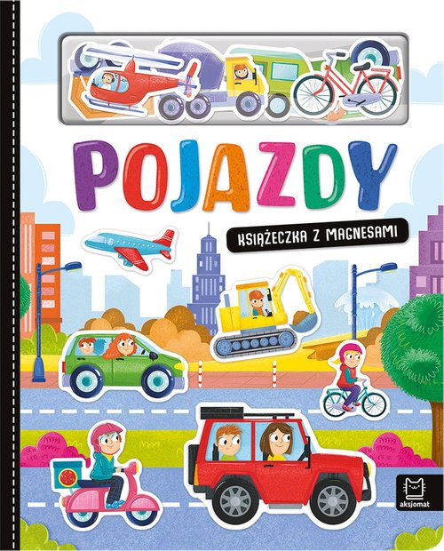 Image of Pojazdy. Książeczka z magnesami