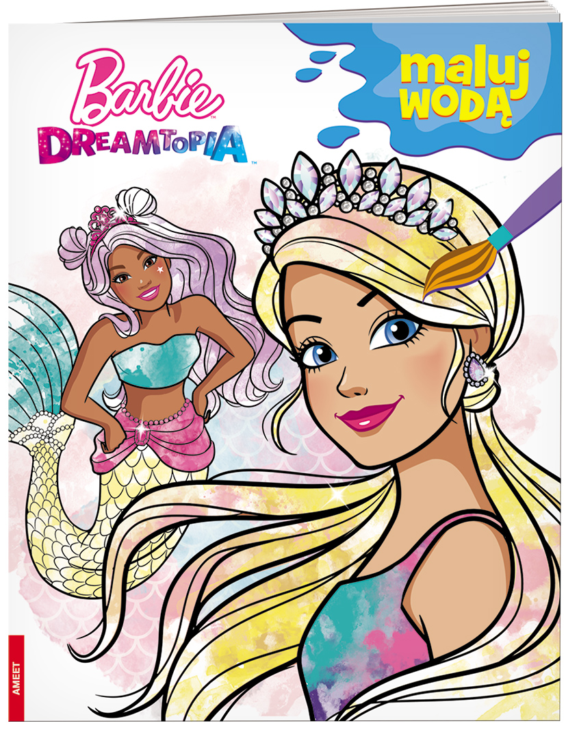 Image of Barbie dreamtopia Maluj wodą MW-1402