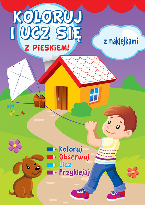 Image of Koloruj i ucz się z pieskiem!