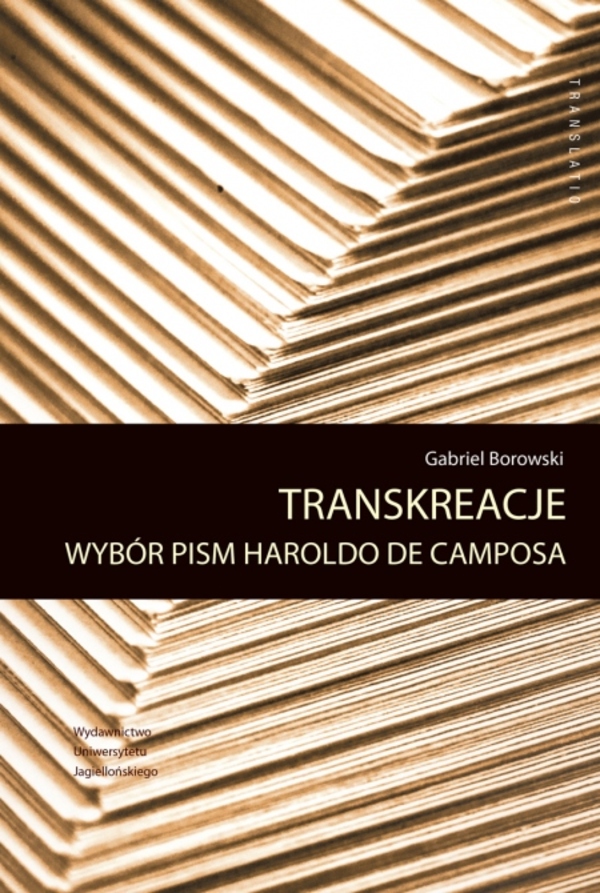 Image of Transreakcje. Wybór pism Haroldo de Camposa. Translatio