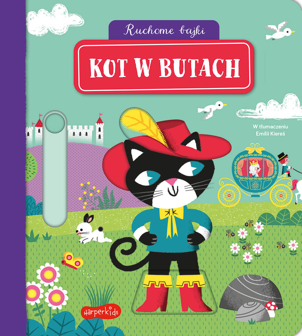 Image of Kot w butach. Ruchome bajki