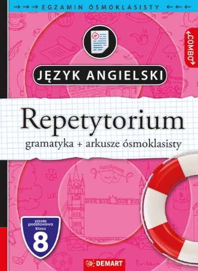Image of Język angielski gramatyka. Repetytorium. Egzamin ósmoklasist
