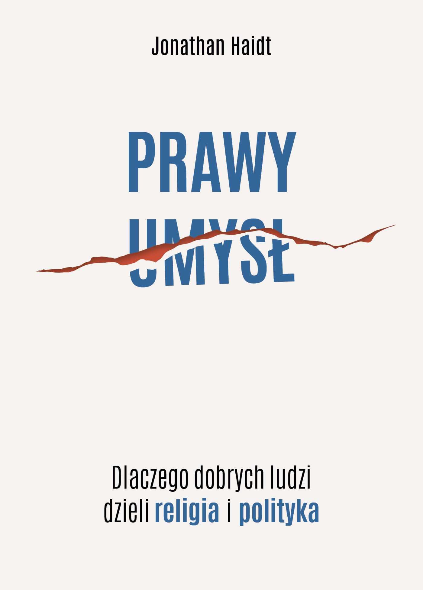 Image of Prawy umysł. Dlaczego dobrych ludzi dzieli religia i polityka