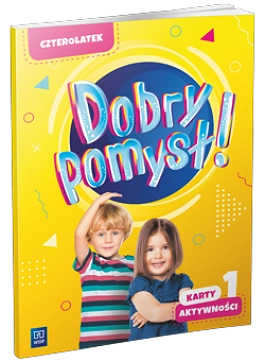 Image of Dobry pomysł! Czterolatek karty aktywności cz.1