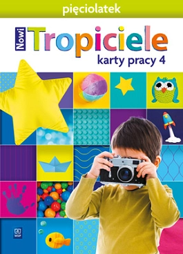 Image of Nowi Tropiciele Pięciolatek karty pracy cz.4